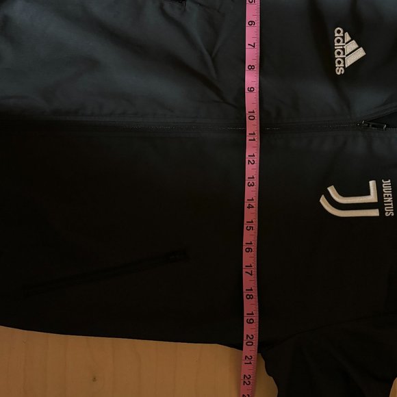 Adidas Juventus Men's Zipper Jacket Black - Size S - Picture 7 of 7